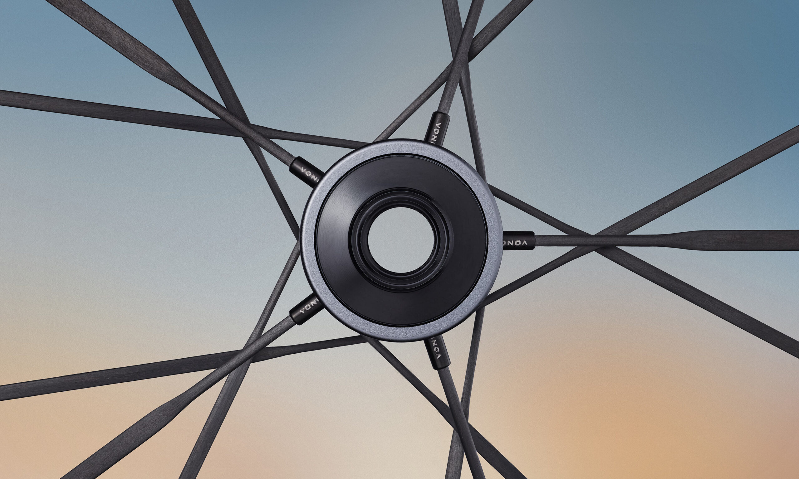 Hunt 4AM Limitless Ti_UD Carbon Spoke aero road wheels: Vonoa carbon spokes