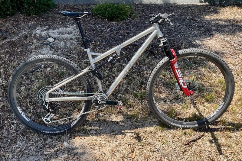 First Look: Sage Project FAF, a Made-in-USA Full-Suspension Titanium Mountain Bike