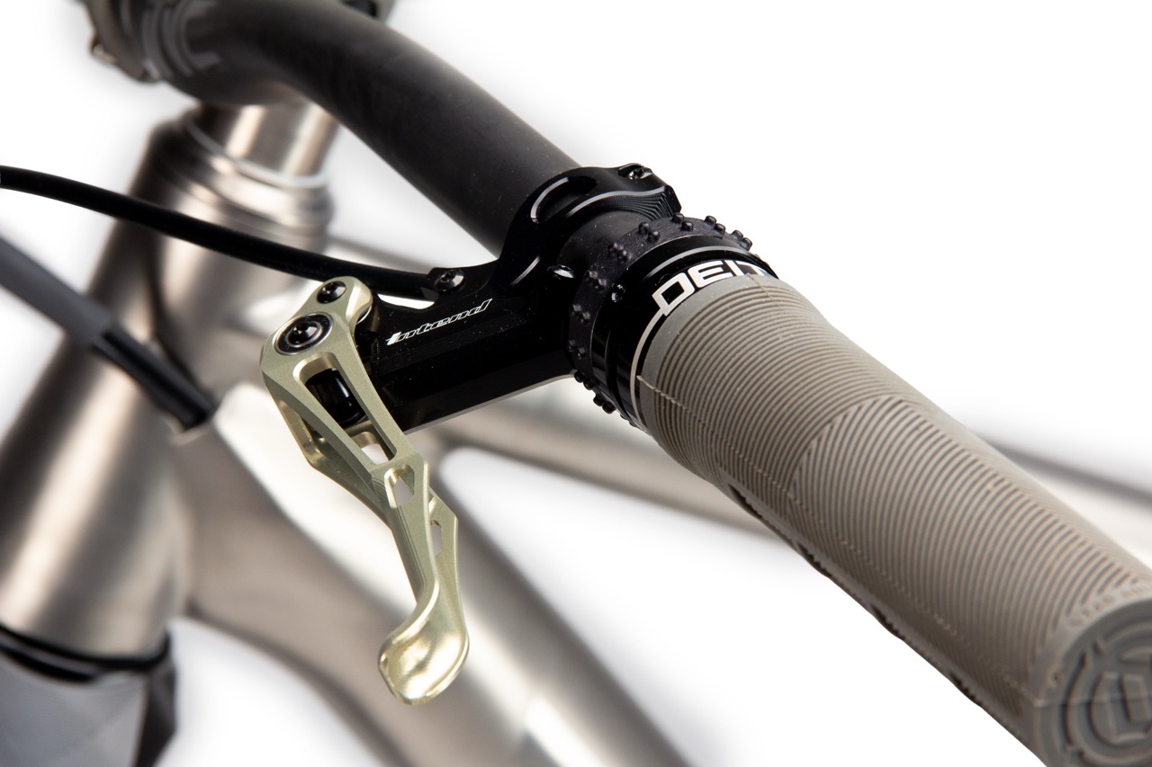 The New Viral Bikes Optimist Trail Bike brake lever