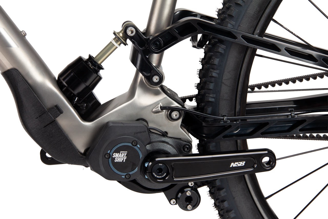 The New Viral Bikes Optimist Trail Bike linkage