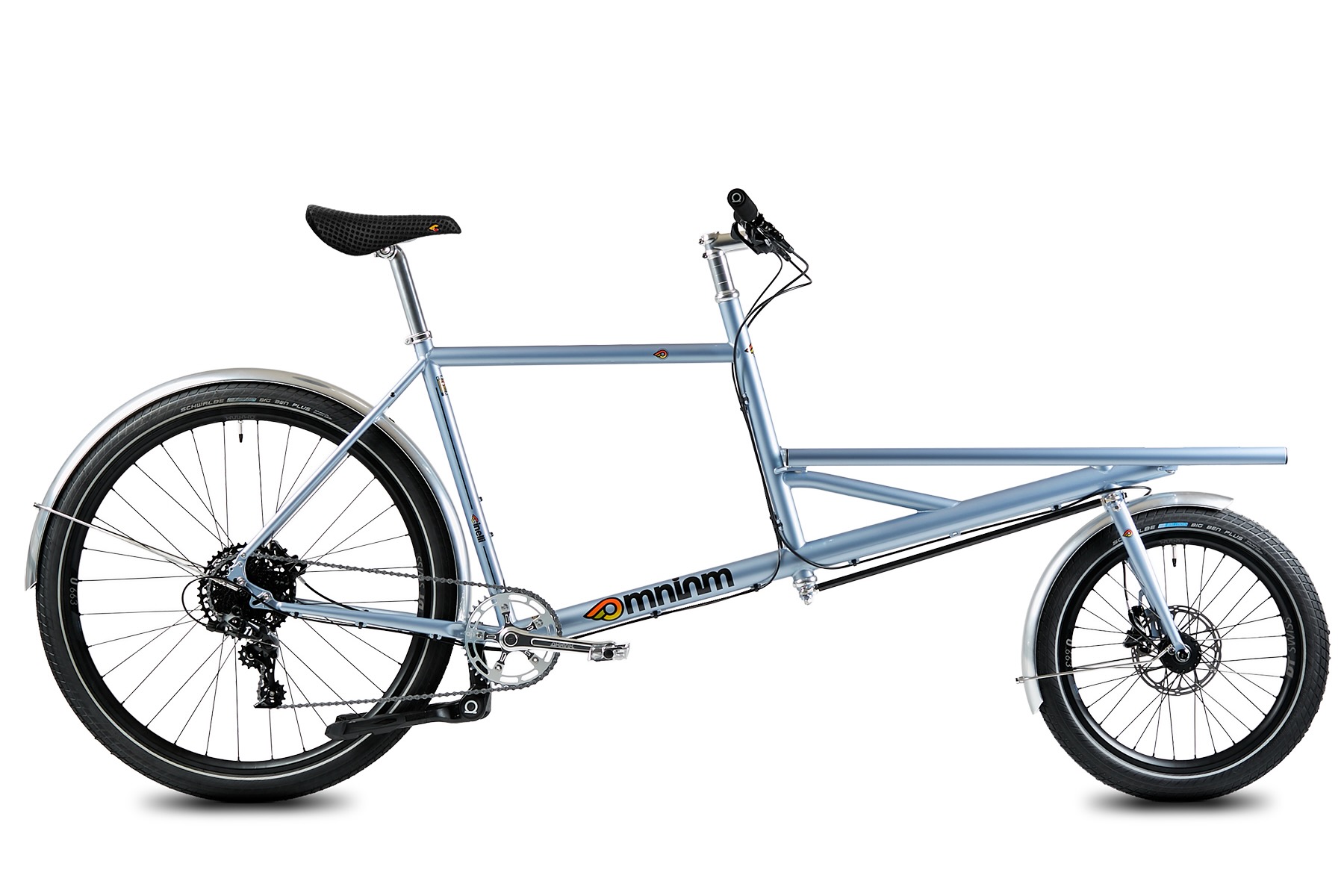 studio image of the OMNIUM x Cinelli Supercargo bike