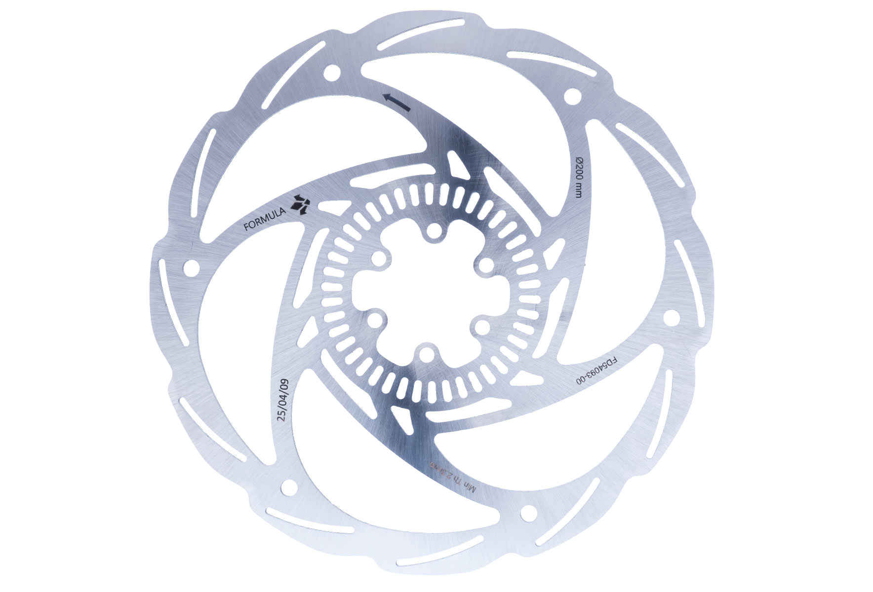 formula avinox e-bike compatible mountain bike brake rotors.