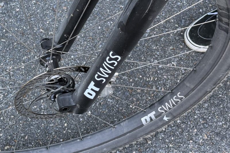 Spotted: 32″ DT Swiss Suspension Fork & Wheels At Nove Mesto World Cup, But…