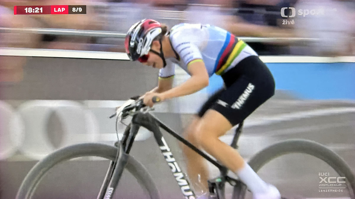 2027 Thömus Lightrider R32 World Cup 32" cross-country bike raced to 3rd place in 2026 XCC Lenzerheide