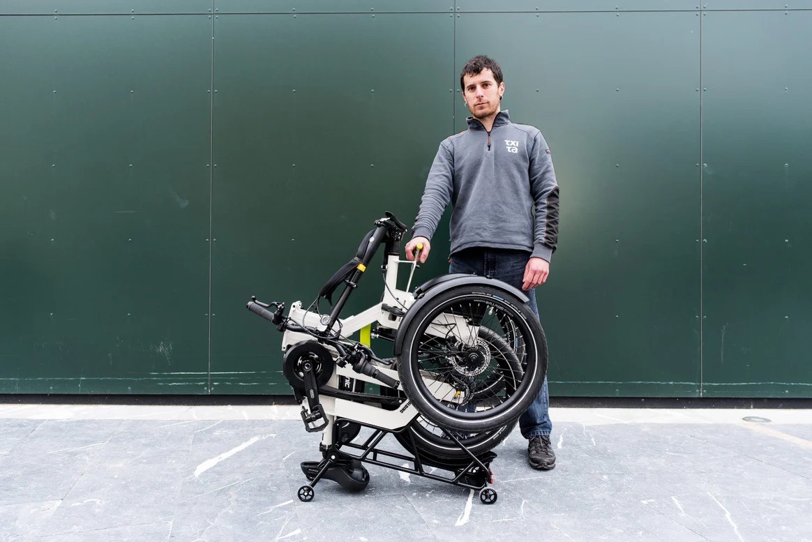 Ettnic Folding Trike 3.0 folded