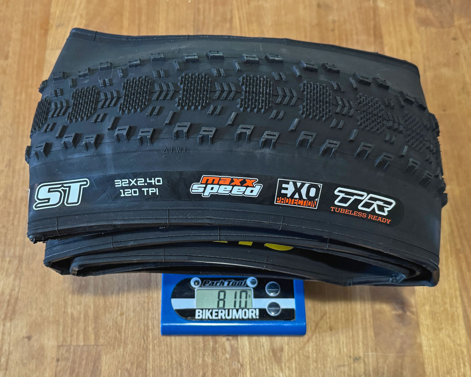 new 32" Maxxis XC mountain bike tires: Aspen ST 32x2.4" actual weight