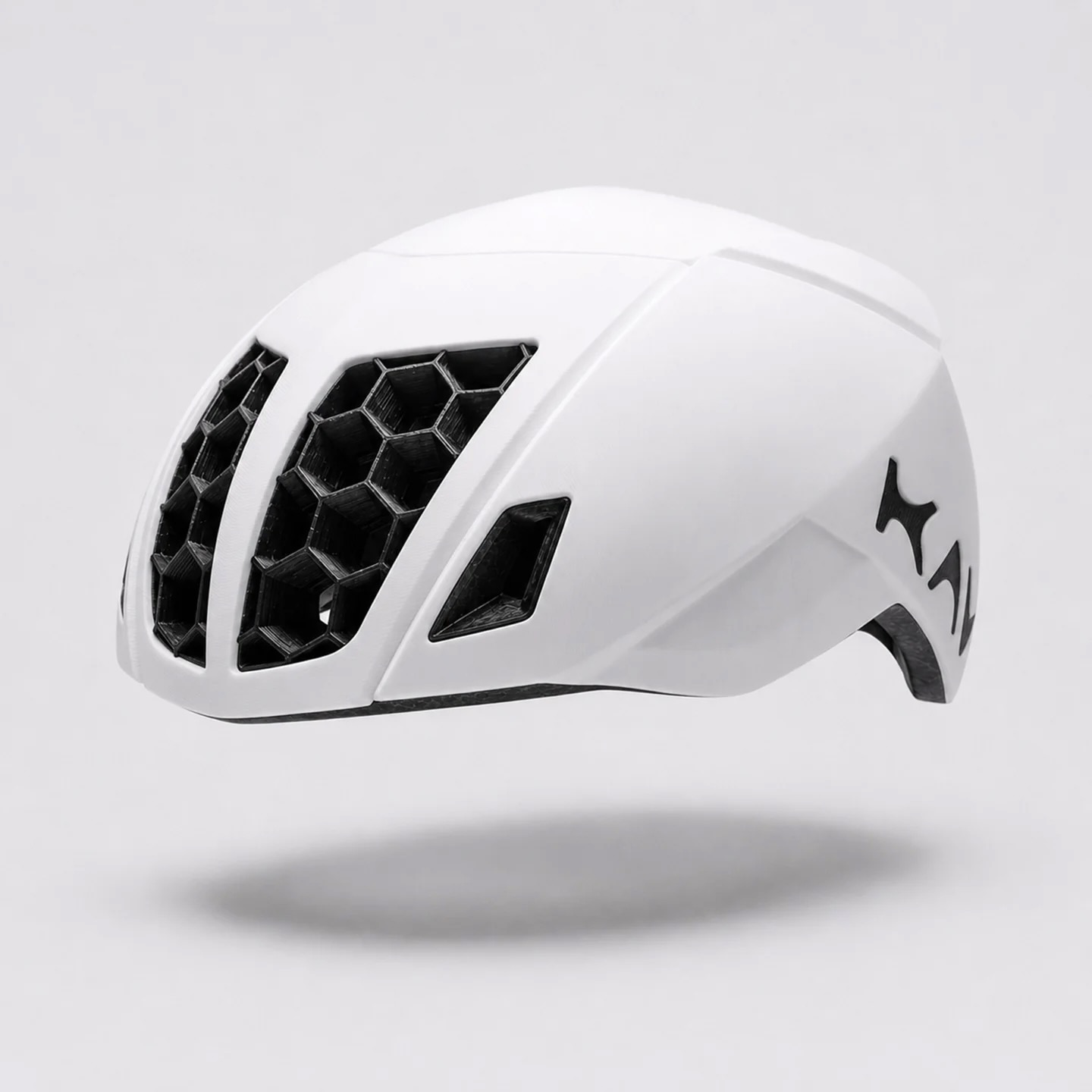 studio image of the KAV Silvo in white