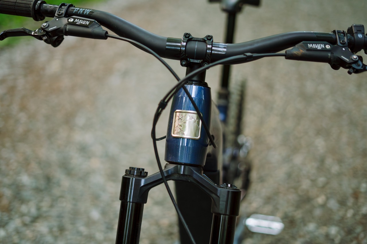 Marin Bikes Alpine Trail E head tube
