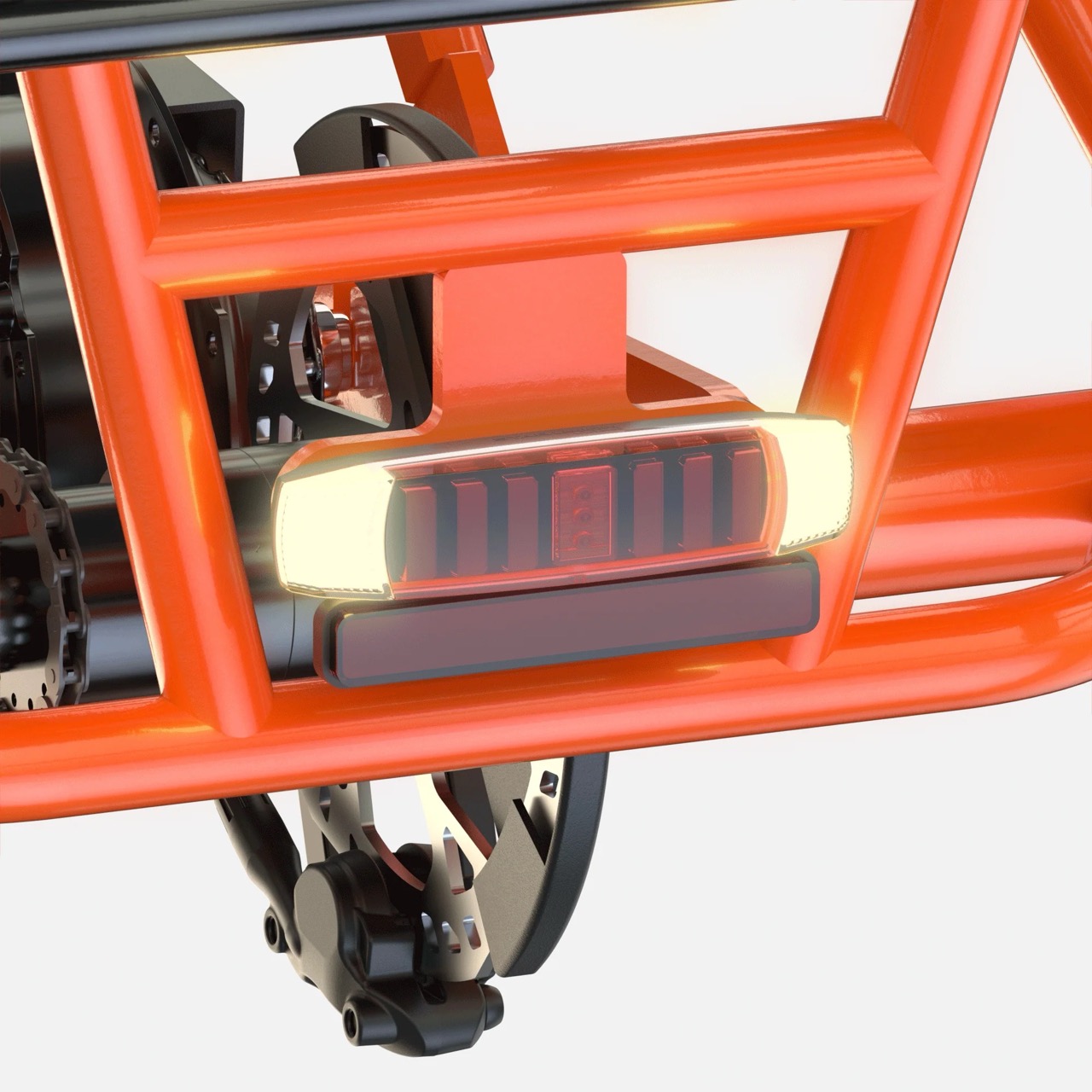 Mooncool eTrikes FT1 and TK2 tk2 brake lights