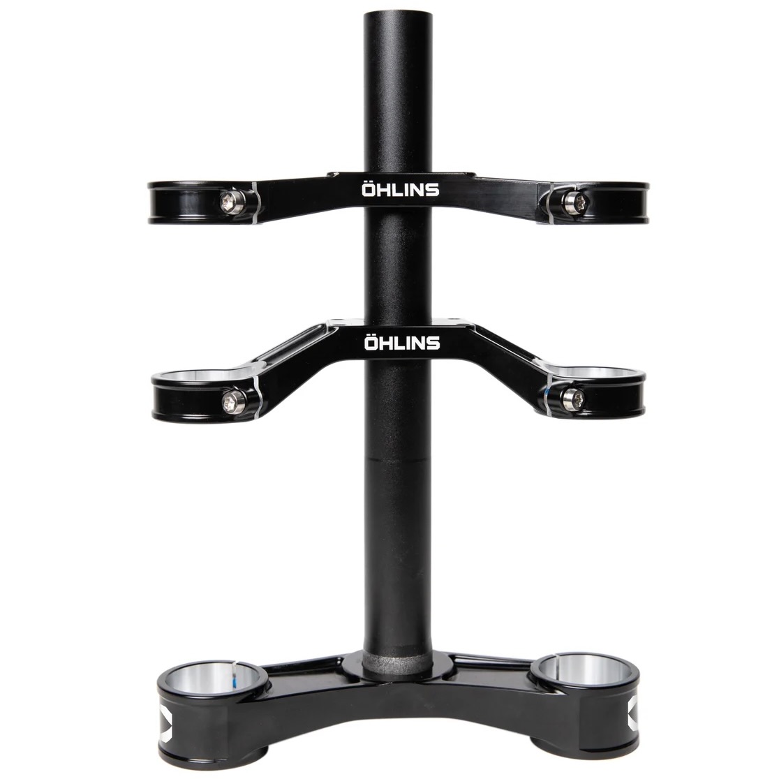 studio image of the new Ohlins DH crown from straight on.