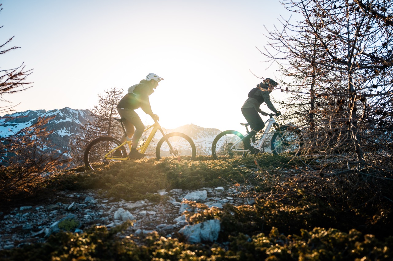 Orbea Wild TR All Trail eMTB sunset