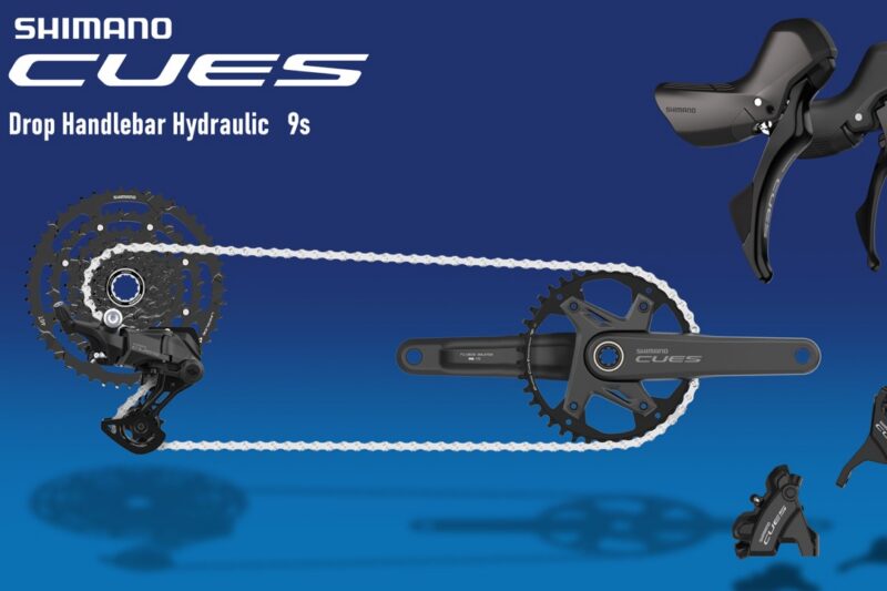 Shimano Expands Lower-Tier Drop Bar Offerings with New Hydraulic 9-speed CUES