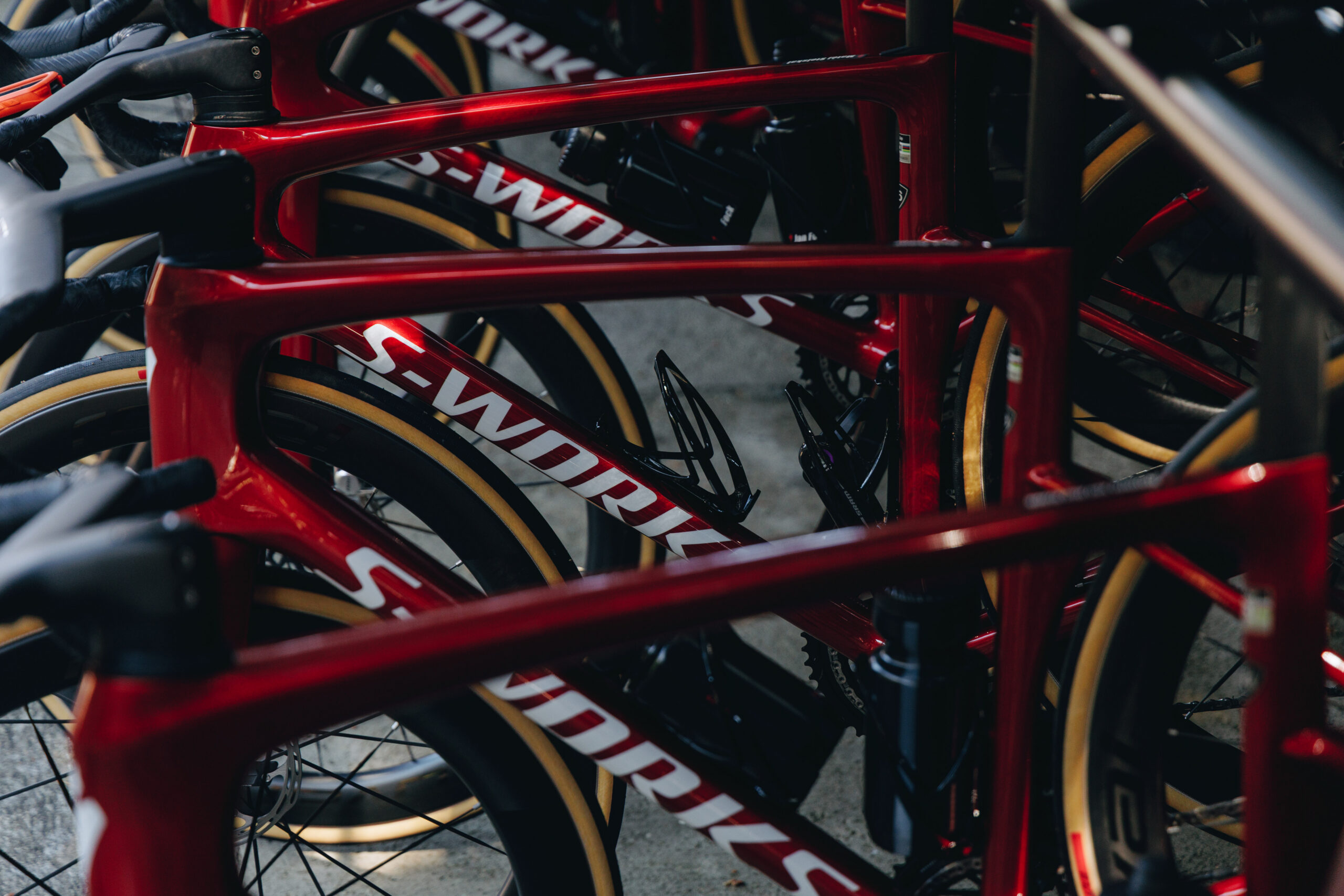 Specialized Tarmac SL9 SRAM logos