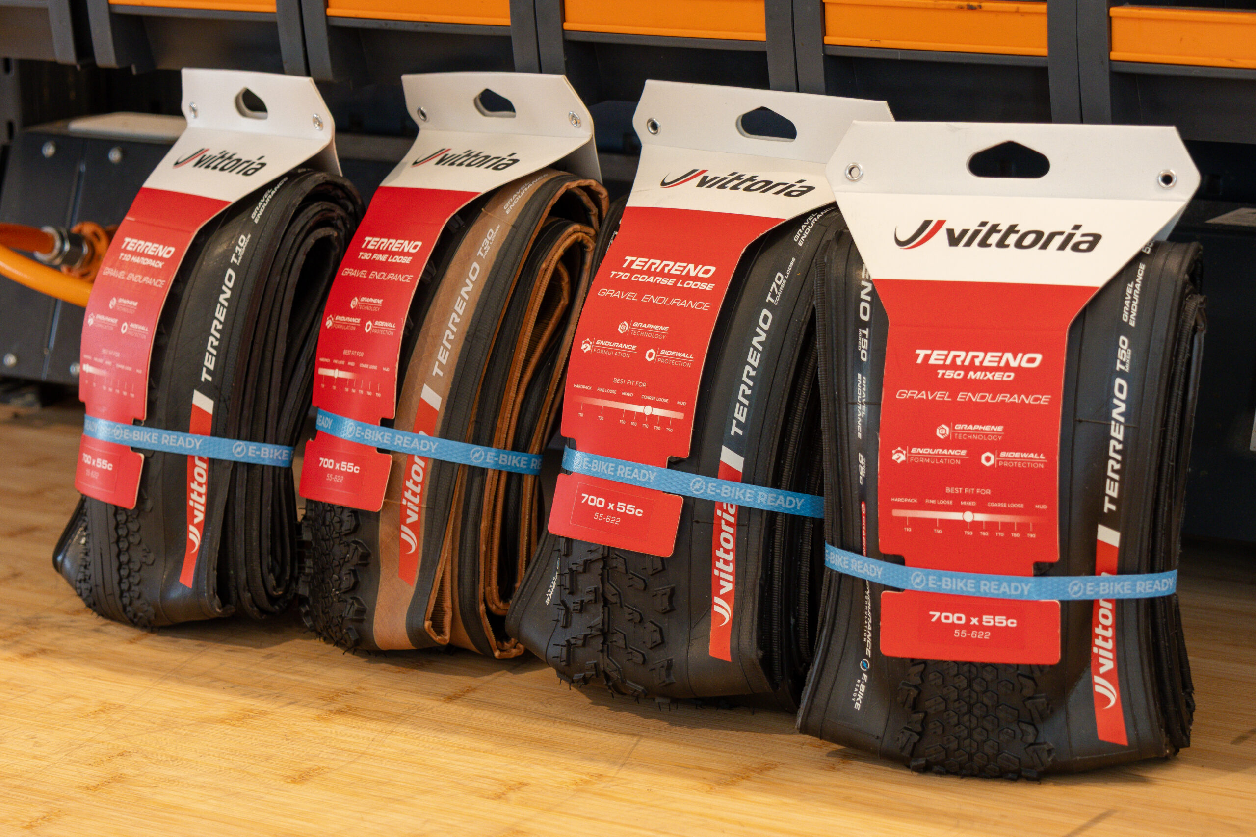 Vittoria Bigger gravel tires 50-55 full line up