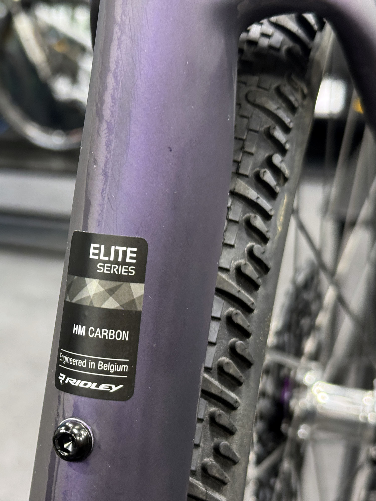 unreleased 2026 Ridley Kanzo Fast 2.0 aero gravel race bike at Eurobike: Elite HM carbon frame