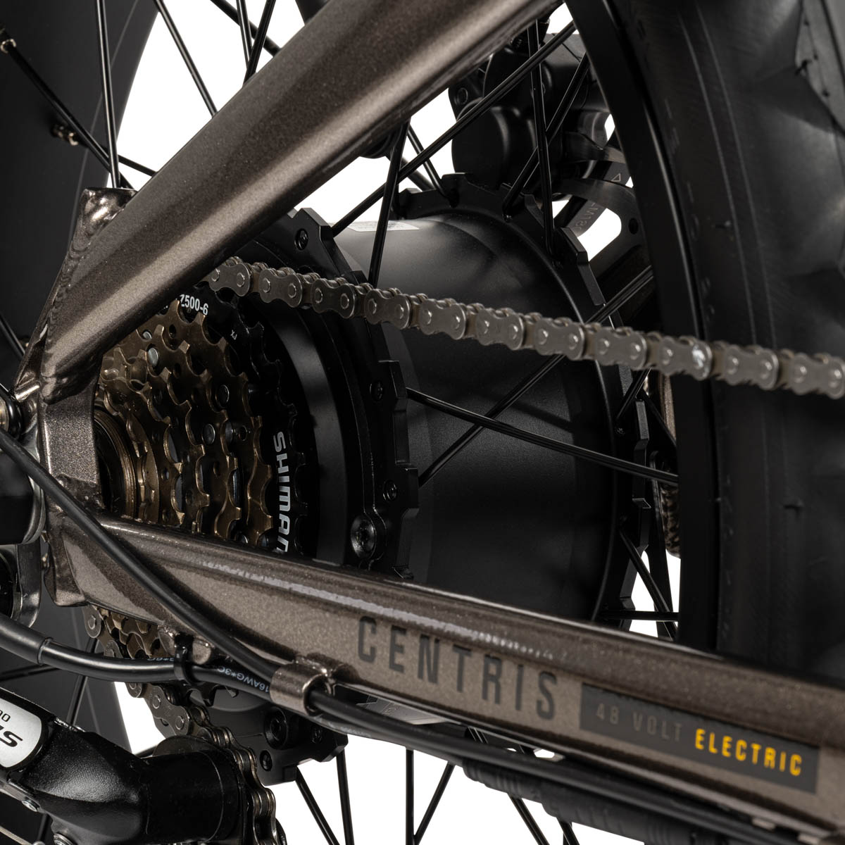 Buzz Centris 2 folding ebike, hub motor
