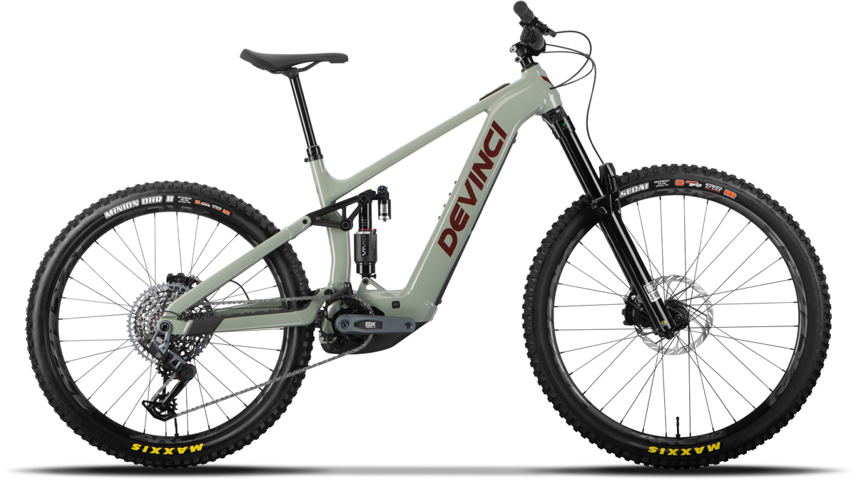 Devinci E-Spartan, GX AXS 12s, side