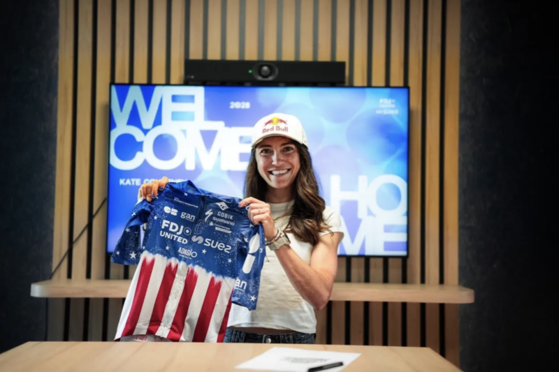 Kate Courtney Goes WorldTour With FDJ United-SUEZ