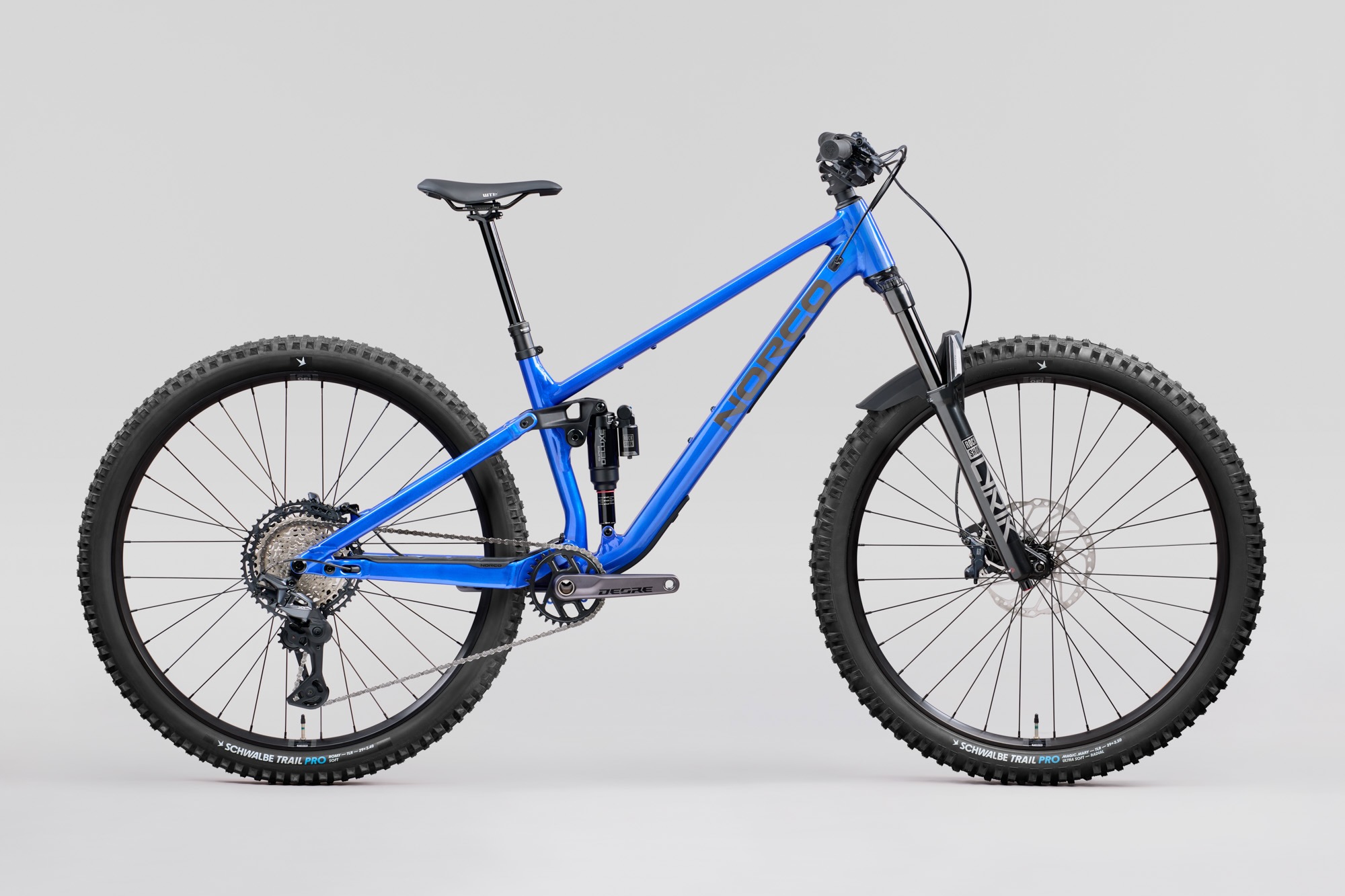 studio profile image of the Norco Fluid A1 in Blue Alloy