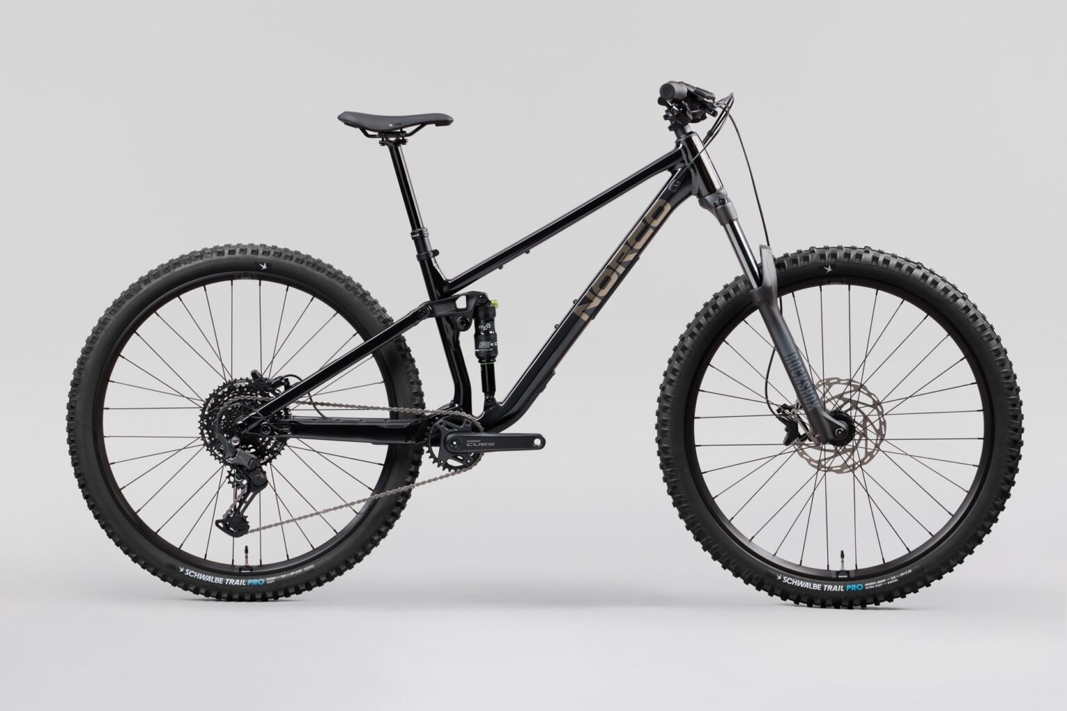 studio profile image of the Norco Fluid A3 in Flat Black