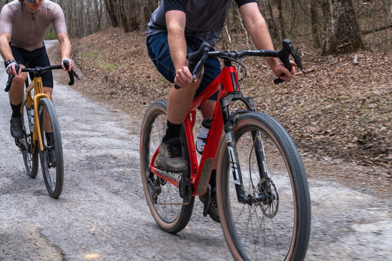 Obed Bikes New TTR Gravel Bike front sus