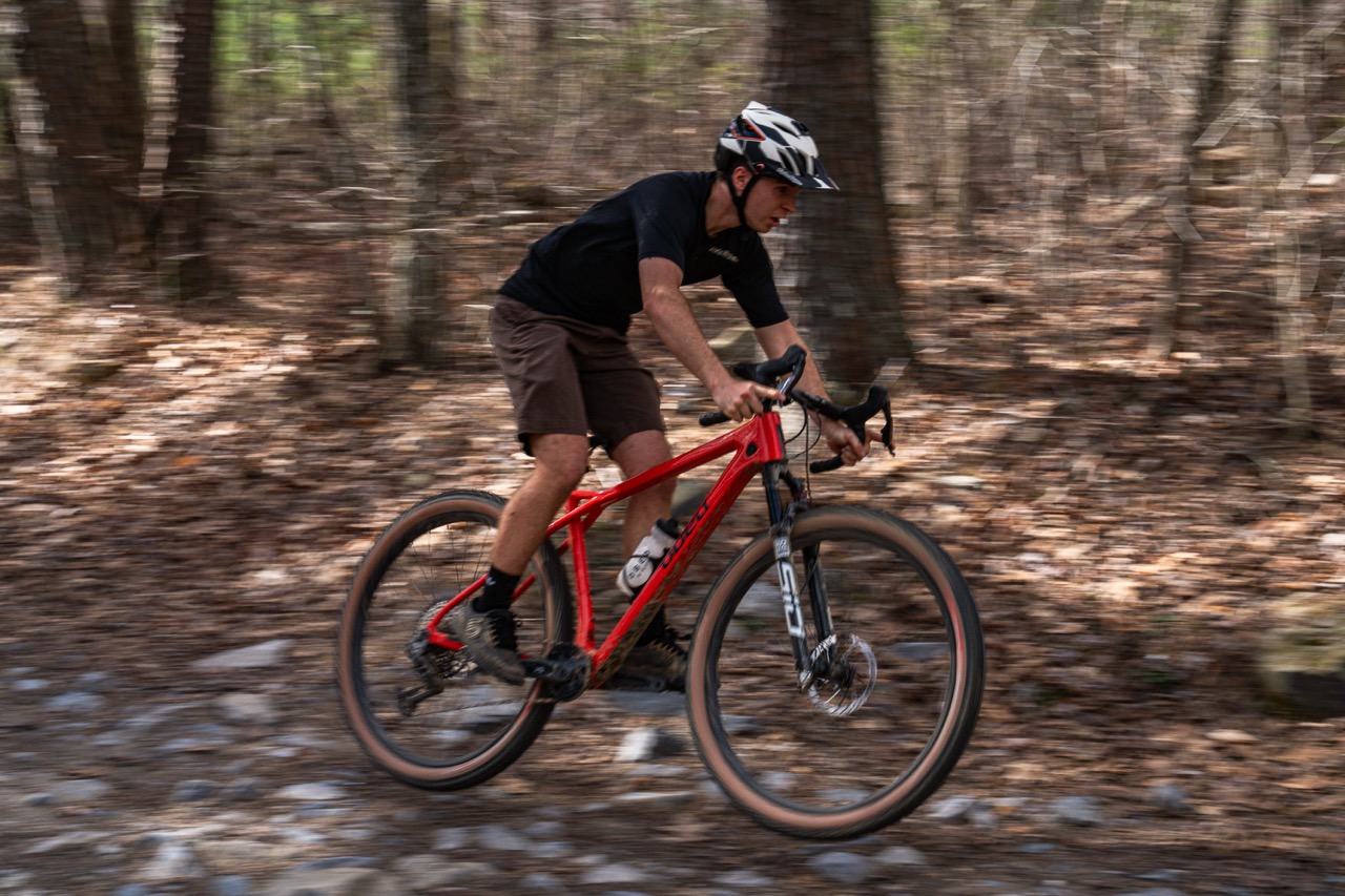 Obed Bikes New TTR Gravel Bike red
