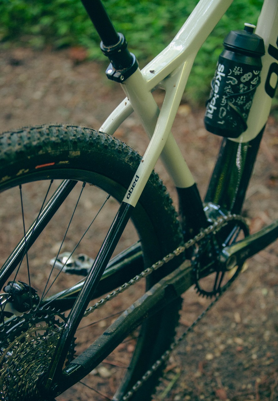 Obed Bikes New TTR Gravel Bike seatstays