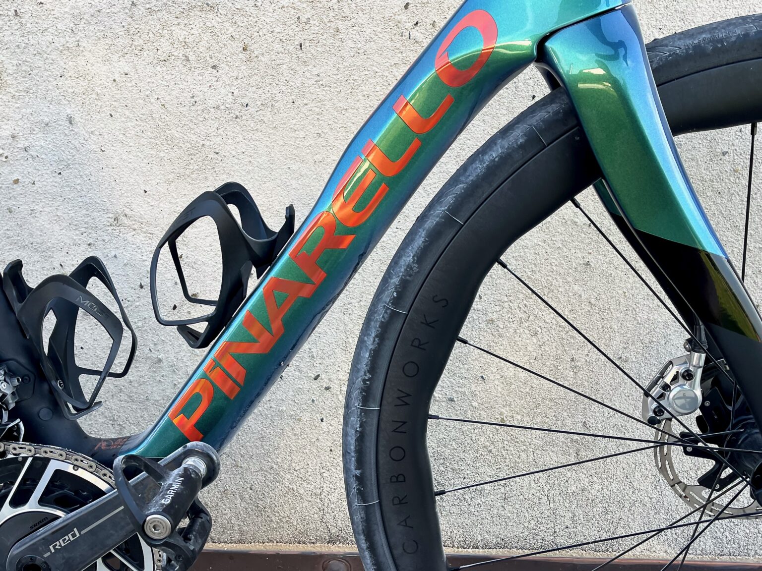 Pinarello Dogma X downtube
