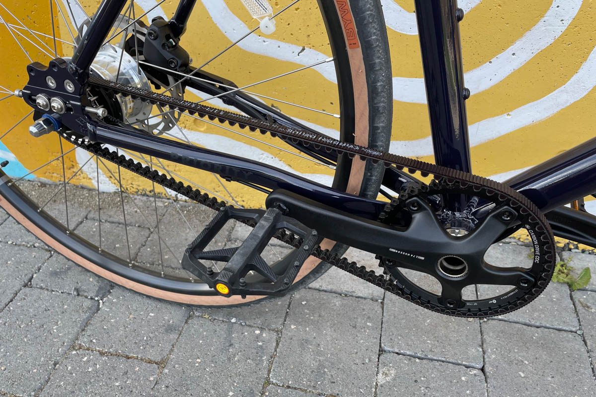 Priority Bicycles Apollo Flat Bar, Gates belt drivetrain