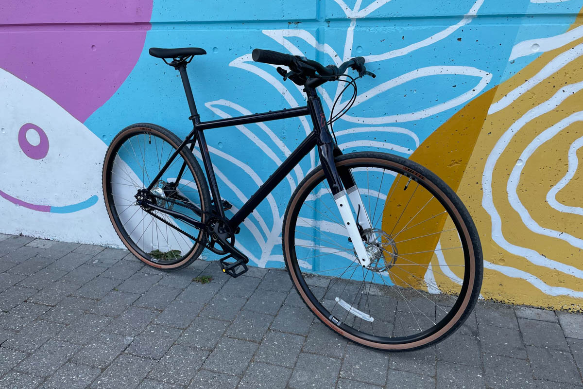 Priority Bicycles Apollo Flat Bar, front angle
