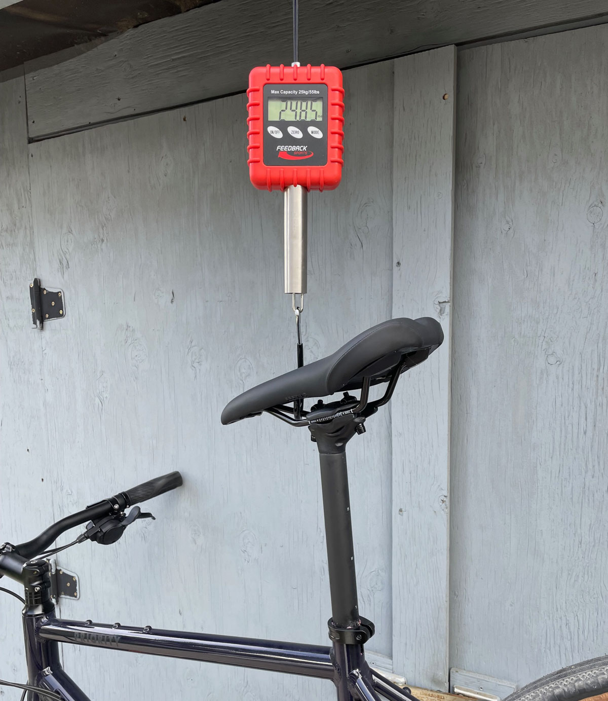 Priority Bicycles Apollo Flat Bar, on scale