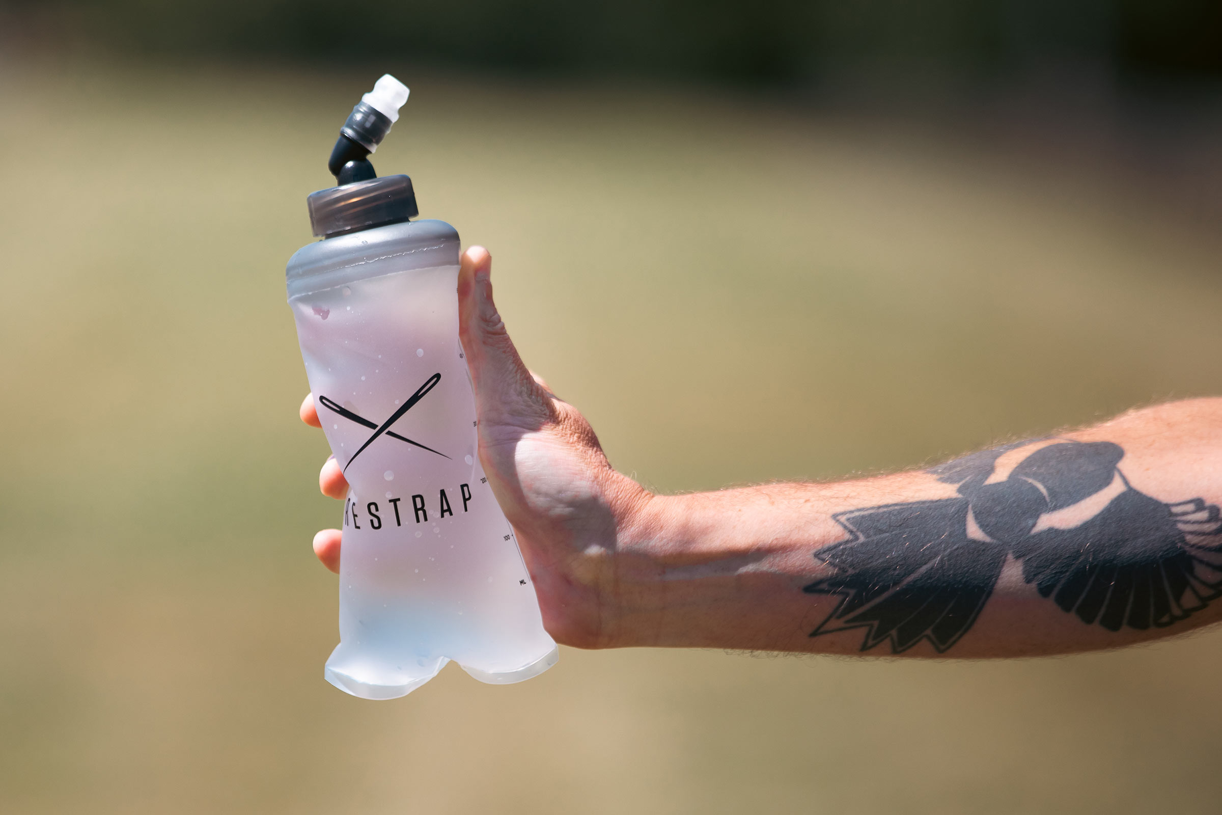 Restrap Soft Flask packable 500ml expansion water bottle