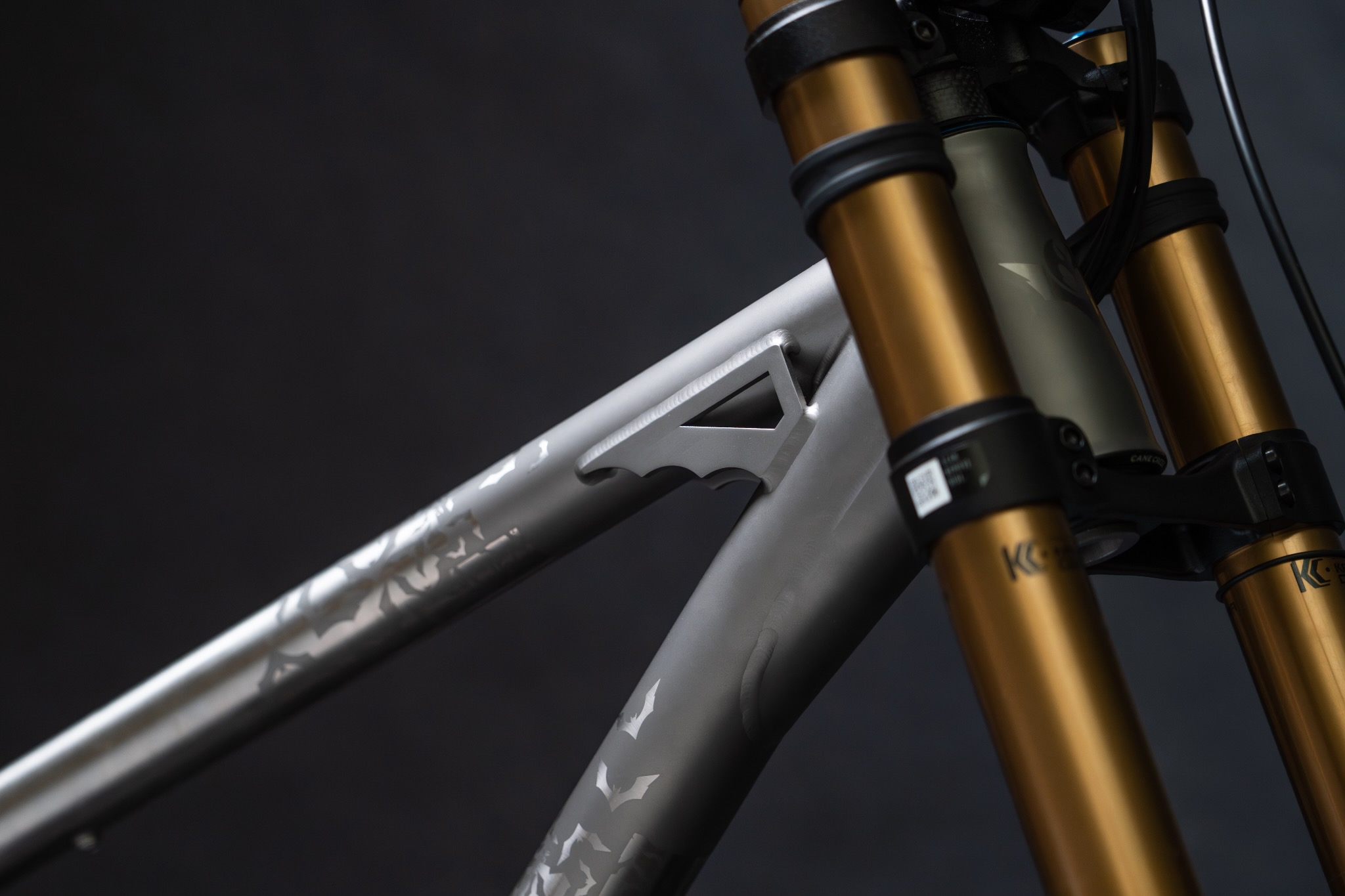 studio image of the Ripperatti frame detail