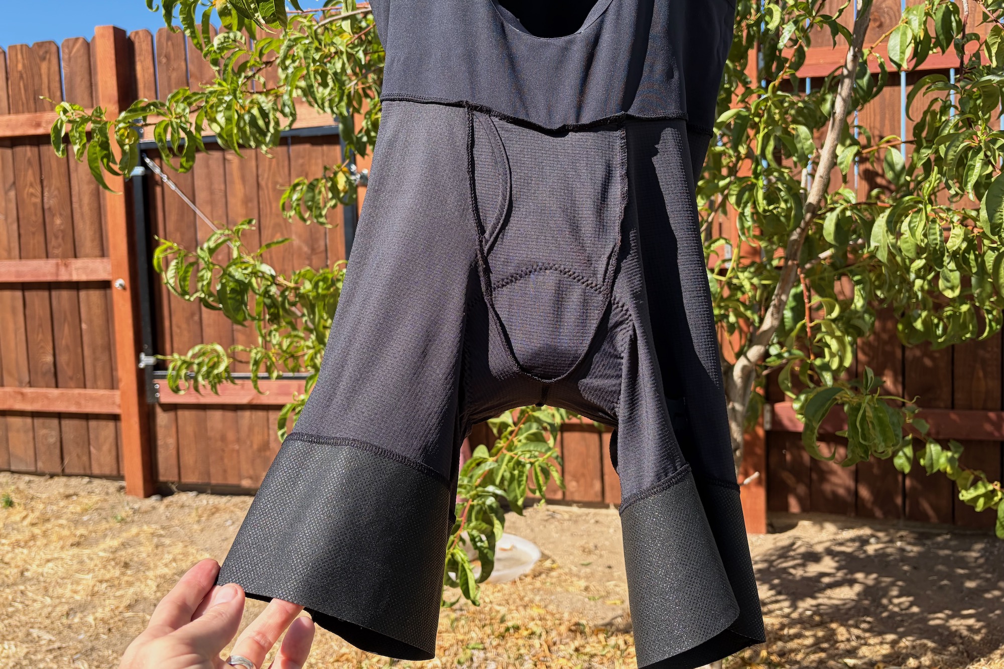 picture of the lower half of the Tecbase Bib Liners
