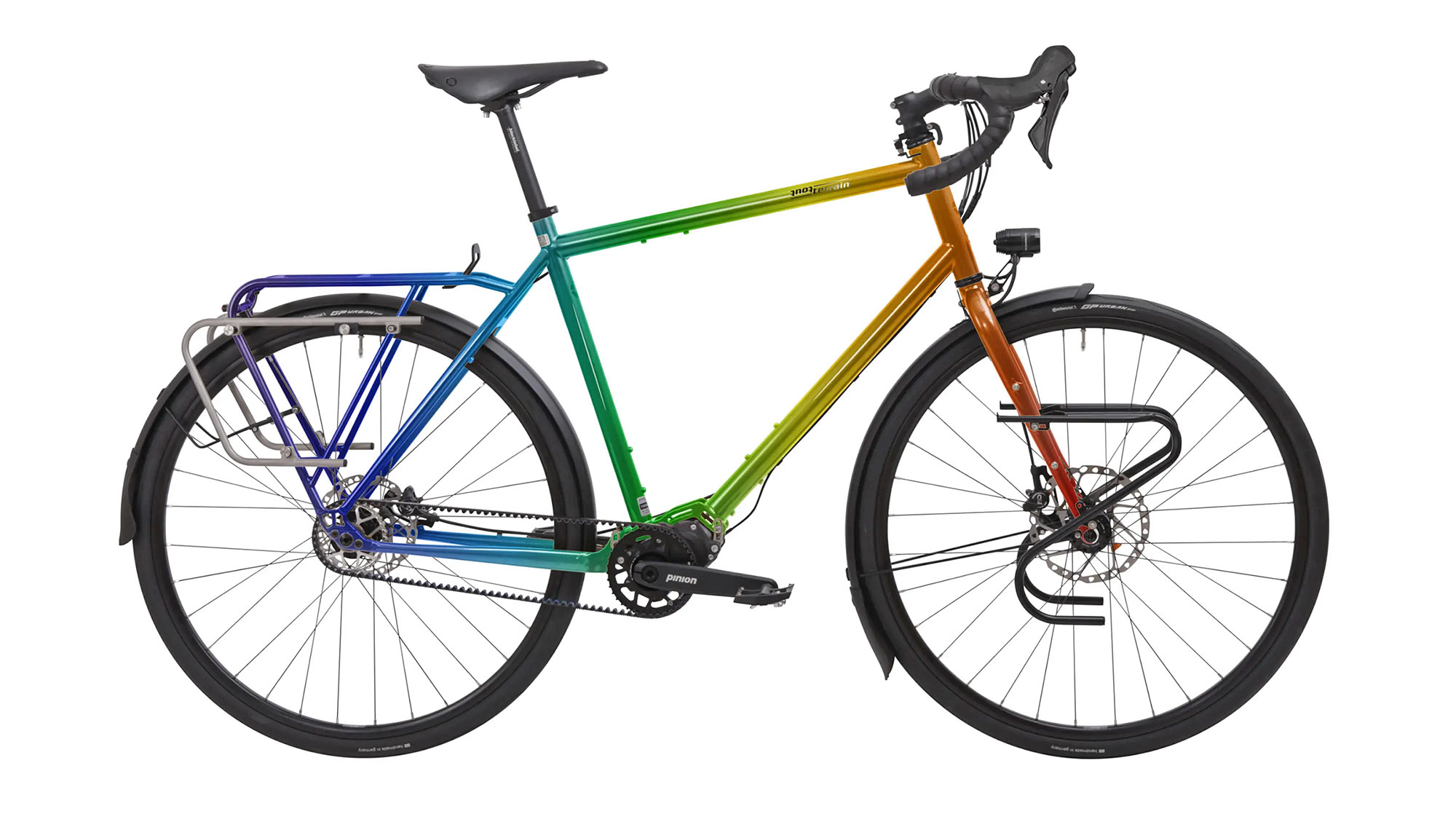 2026 Tout Terrain Blueridge Xplore GT touring bike with new Shift:R Allroad drop bar Pinion shift controls
