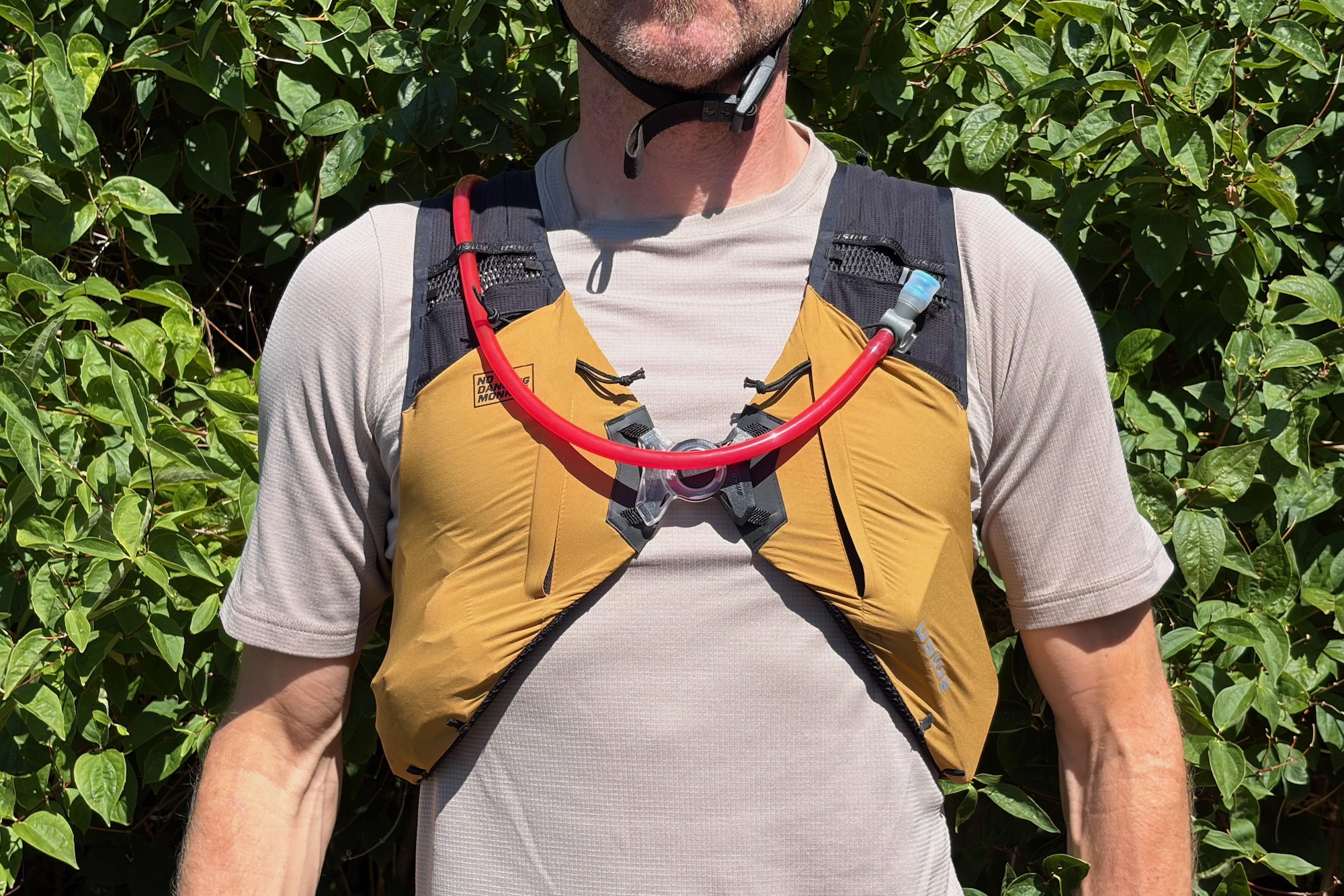wearing the USWE vest VST, viewed from the front